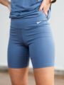 Nike One Mid Rise 7 Inch Short 2.0 Diffused Blue/White
