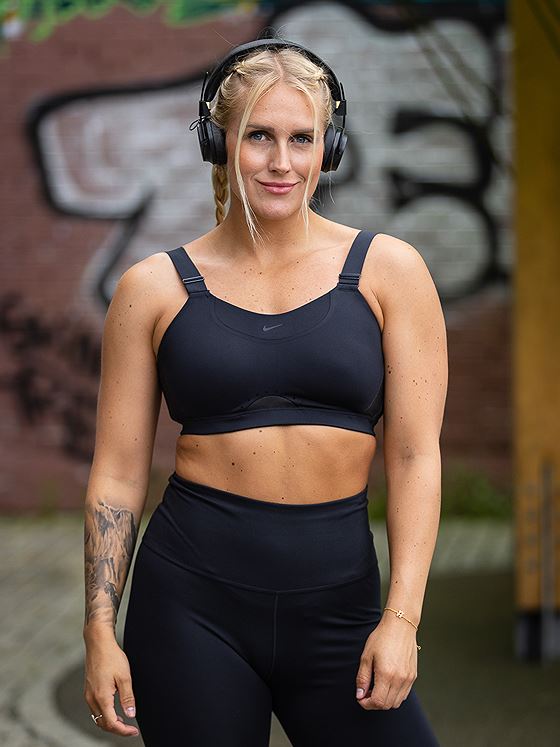 Nike Dri-Fit Alpha Bra Svart/Svart/Dark Smoke Grey/Dark Smoke Grey