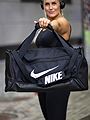Nike Brasilia Training Duffel Bag 60L Svart/Svart/Hvit