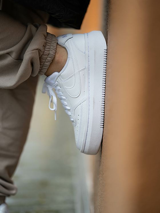 Nike Court Vision Alta Leather Hvit