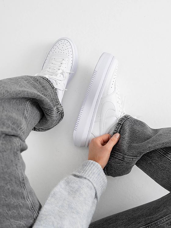 Nike Court Vision Alta Leather White