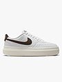 Nike Court Vision Alta Leather White/Barboque brown-snail