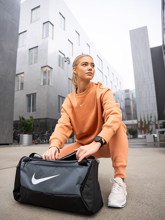 Nike Brasilia Training Duffel Bag 41L Grå