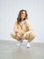 Nike Gym Vintage Full Zip Hoodie Beige