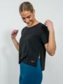 Nike Yoga Dri-Fit Short Sleeve Top Svart/Iron Grey