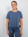 Nike Yoga Dri-Fit Short Sleeve Top Diffused Blue/Particle Grey