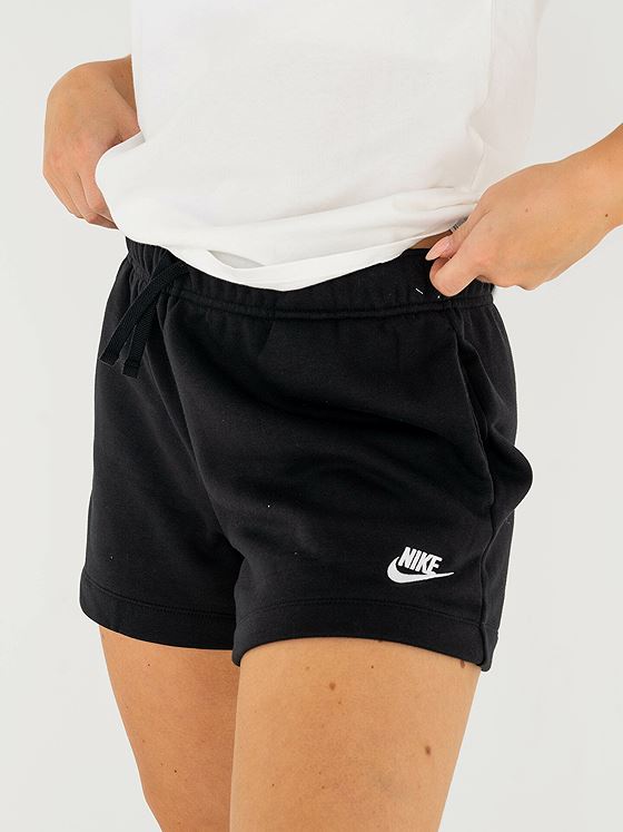 Nike Club Fleece Shorts Black / White