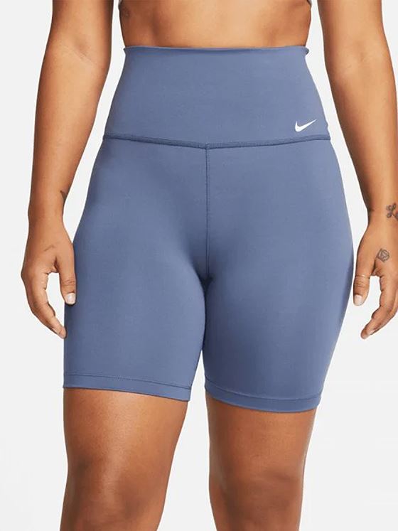 Nike One Dri-Fit High-Rise 7-inch Shorts Blå