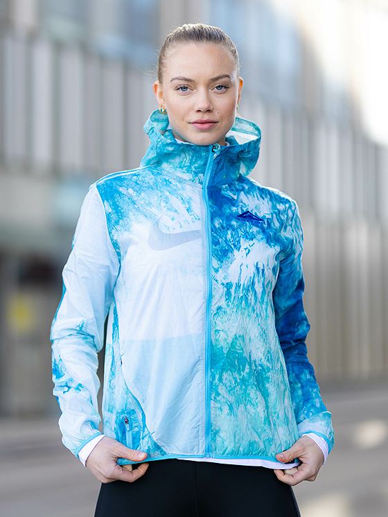 Nike Trail Jacket Football Grey / Baltic Blue / Hyper Royal