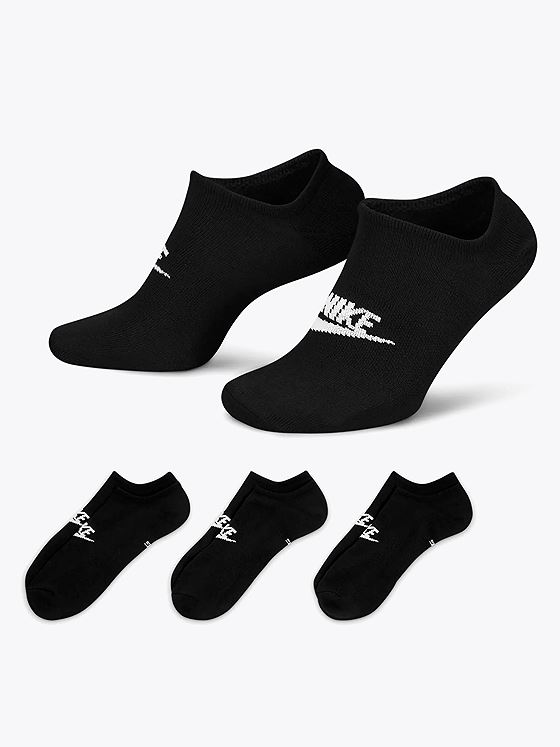 Nike Sportswear Essential Ankle Socks Black/White