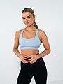 Nike Swoosh Light Support Non-Padded Sports Bra Armory Blue / White