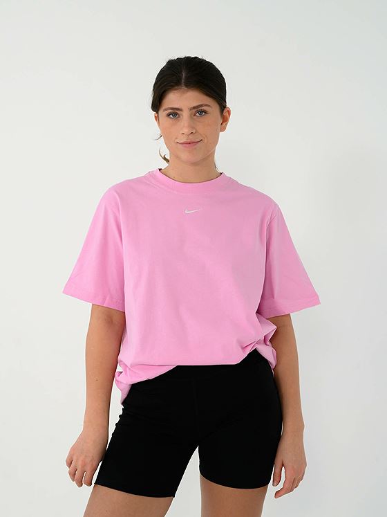 Nike Sportswear Essential LBR Tee Pink Rise