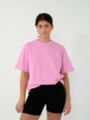 Nike Sportswear Essential LBR Tee Pink Rise