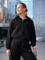 Nike Chill FT Full-Zip Hoodie Black / Sail