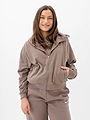 Nike Chill FT Full-Zip Hoodie Mink Brown