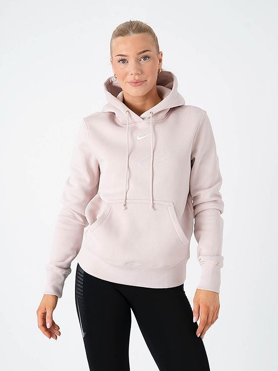 Nike Pheonix Fleece Standard Pullover Hoodie Silt Red / Sail