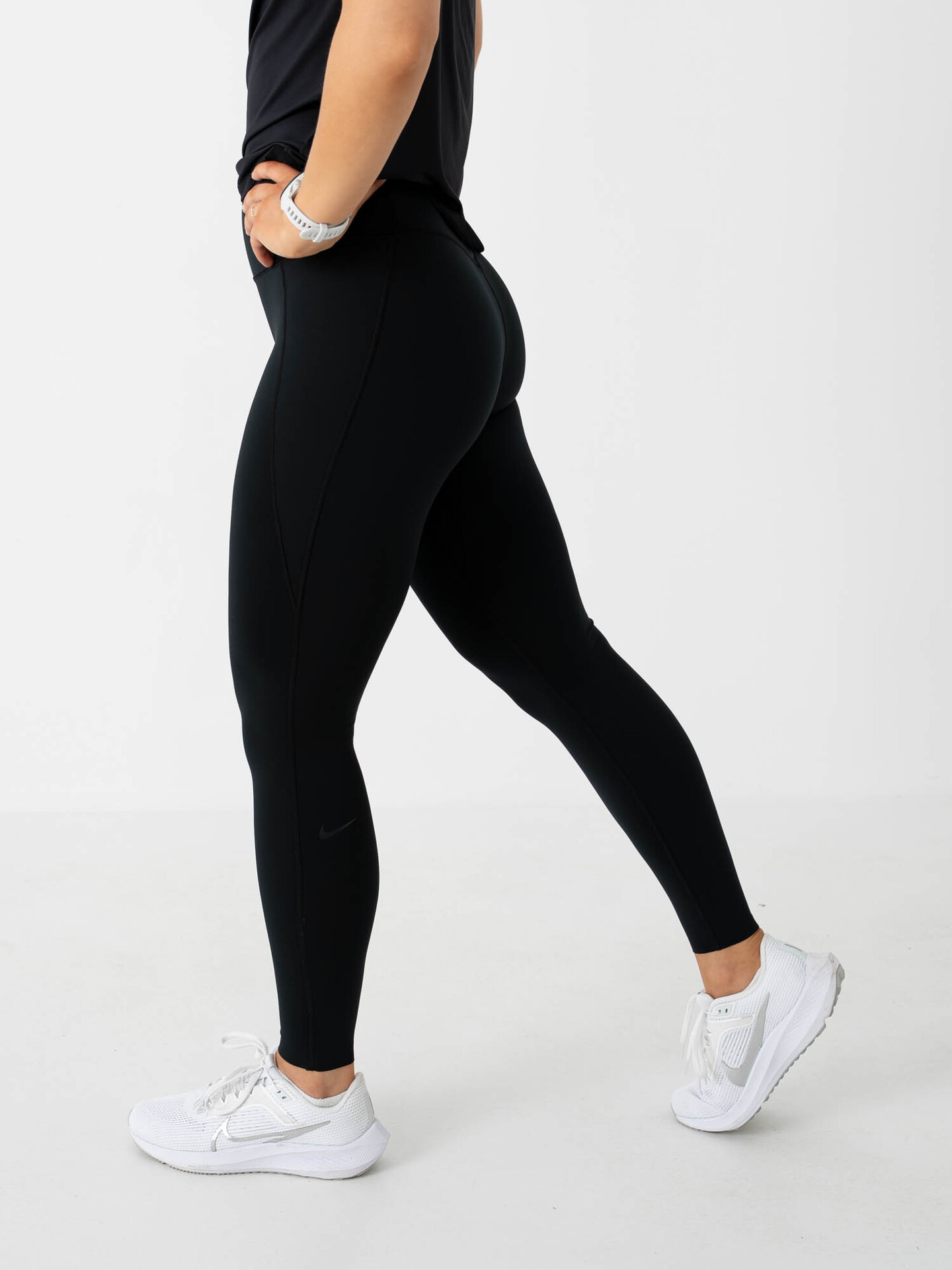 Leggings Nike Asos Nike Running Dri-Fit Fast 7/8 Leggings In Blue