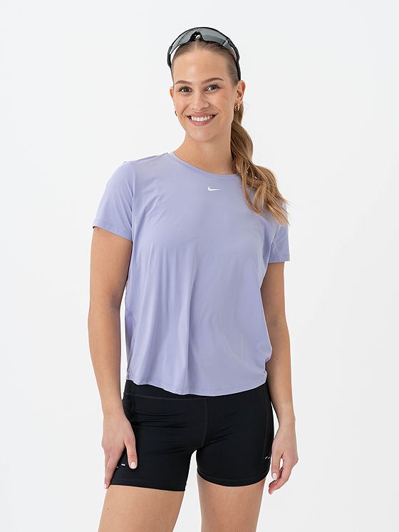 Nike One Classic Dri-Fit SS Top Lilac Ice / White