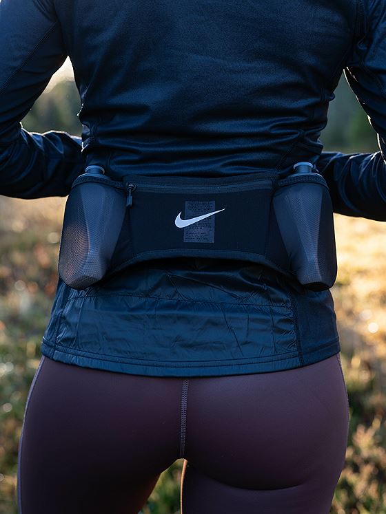 Nike Double Pocket Flask Belt 3.0 600ml Black