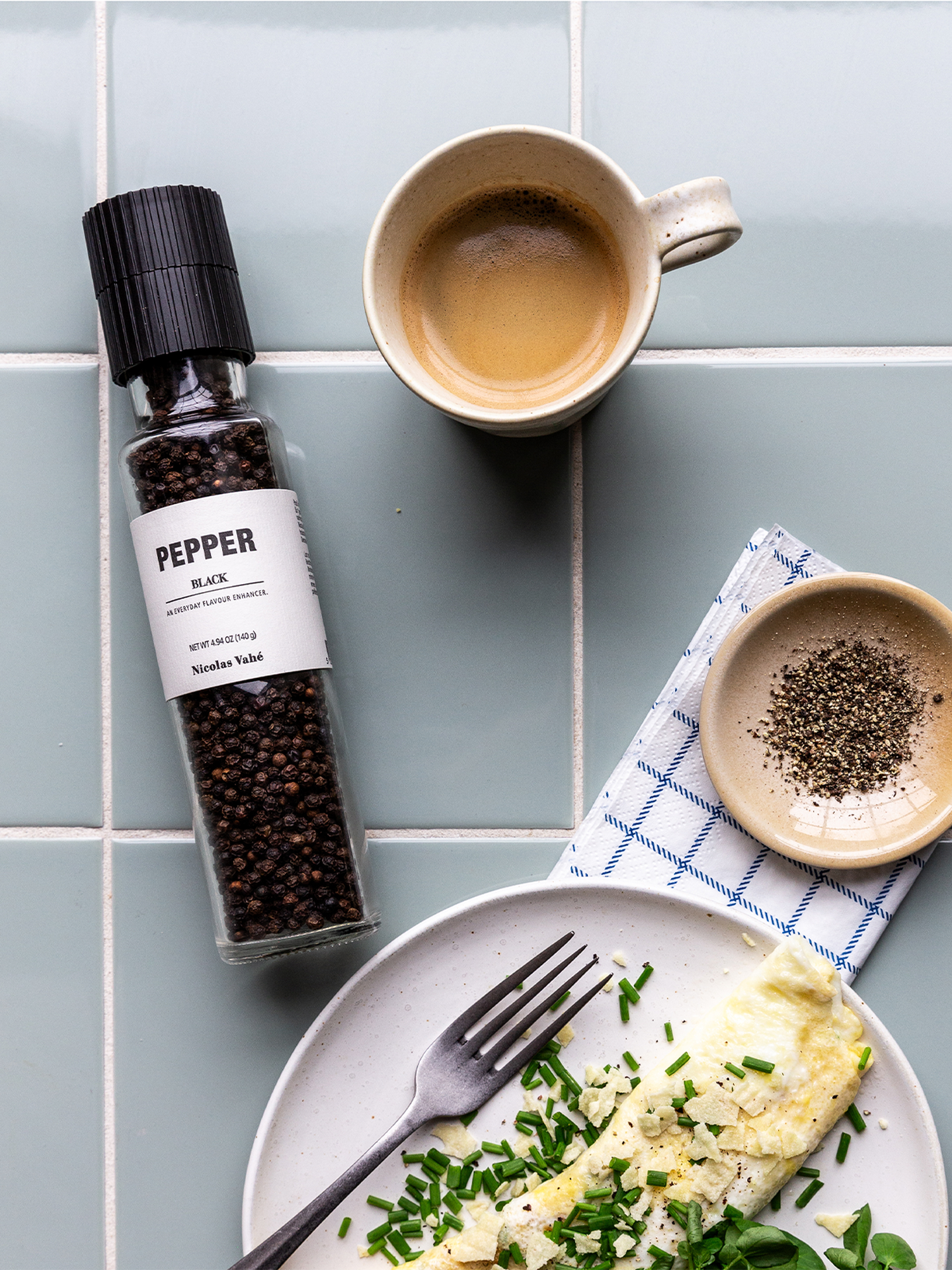 Nicolas Vahé Pepper, Black, 140 g Flerfarget