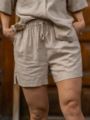 NORR Esma Shorts Beige