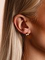 Snö Of Sweden Liddy Small Ring Ear Gold