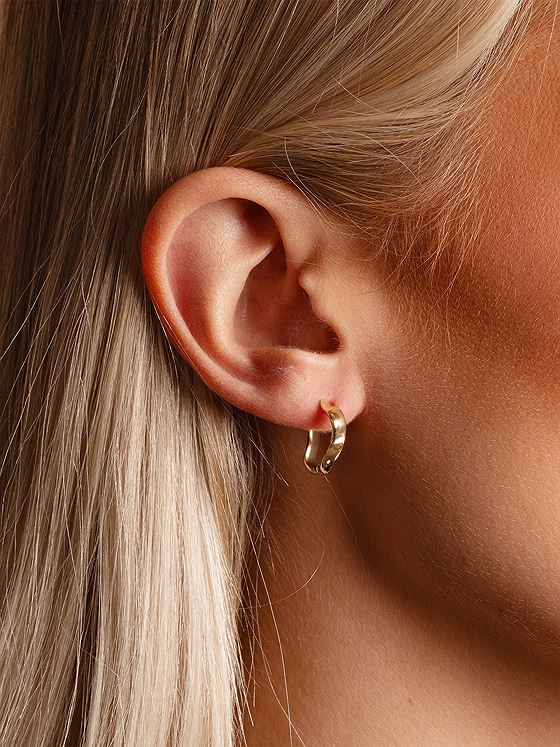 Snö Of Sweden Kitty Small Ring Ear Gold