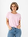 Only Moster Short Sleeve O-Neck Top Pink Lady