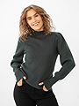 Only Katia Long Sleeve Highneck Pullover Knit June Bug