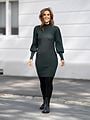 Only Katia Long Sleeve Dress Knit June Bug