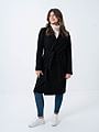 Only Alvilda Life Wrap Coat Black