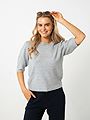 Only Rica Life 2/4 Pullover Knit Light Grey Melange