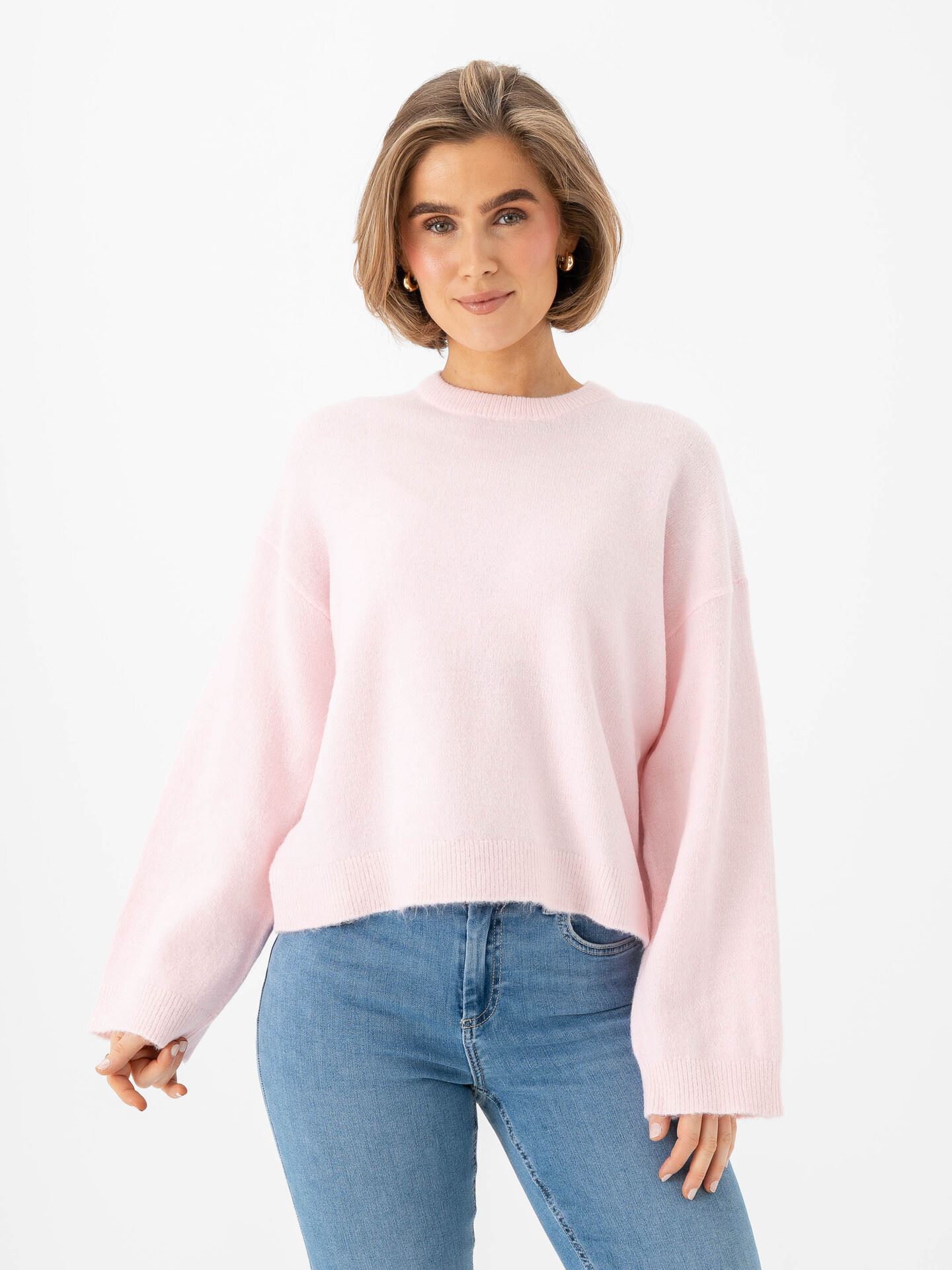 Only Simoni Long Sleeve O-Neck Pullover Potpourri