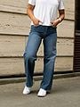 Only Madison Blush High Waist Wide Denim Medium Blue Denim