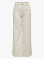 Only Madison Blush High Waist Wide Denim Ecru