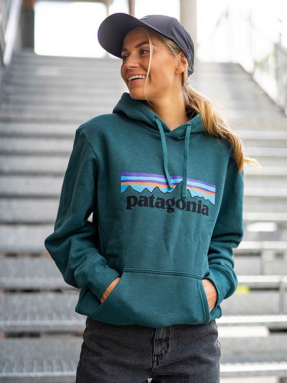 Patagonia P-6 Logo Uprisal Hoody Borealis Green