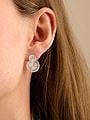 Pernille Corydon Small Starlight Earrings Silver