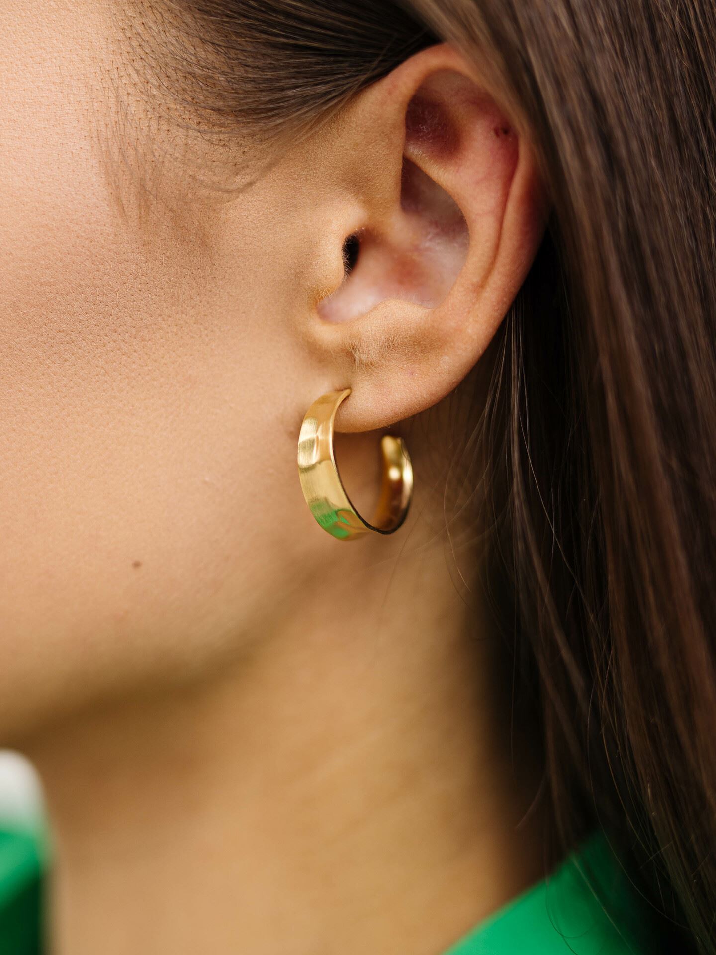 Pernille Corydon Small Saga Earrings Gull Getinspired.no