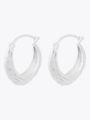 Pernille Corydon Coastline Earrings Silver