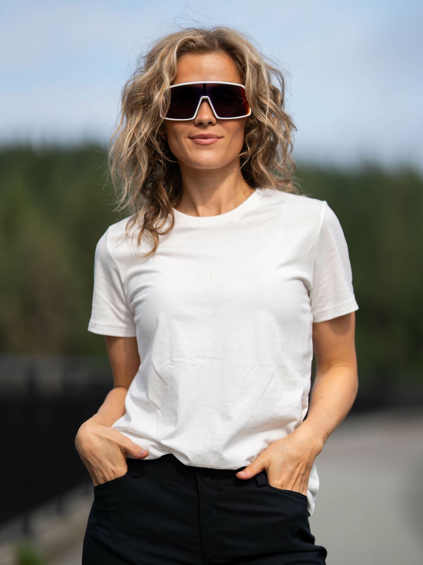 Peak Performance Ground Tee Off White