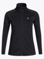 Peak Performance W Rider Mid Zip Jacket Black