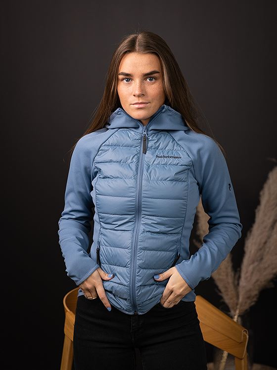 Peak Performance Down Hybrid Hood Jacket Shallow