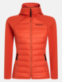 Peak Performance Down Hybrid Hood Jacket Oransje