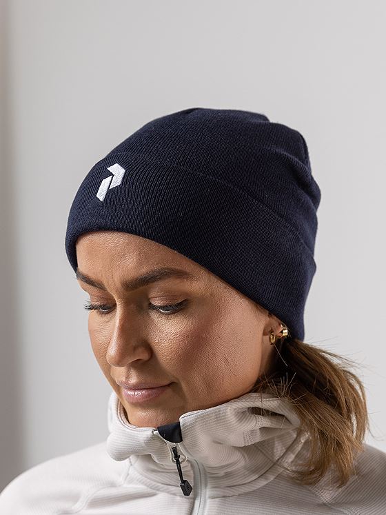 Peak Performance Logo Hat Blue Shadow