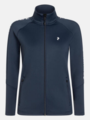 Peak Performance W Rider Mid Zip Jacket Blue Shadow