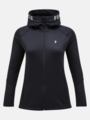 Peak Performance Rider Mid Zip Hood Black