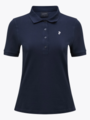 Peak Performance Classic Cotton Polo Salute Blue