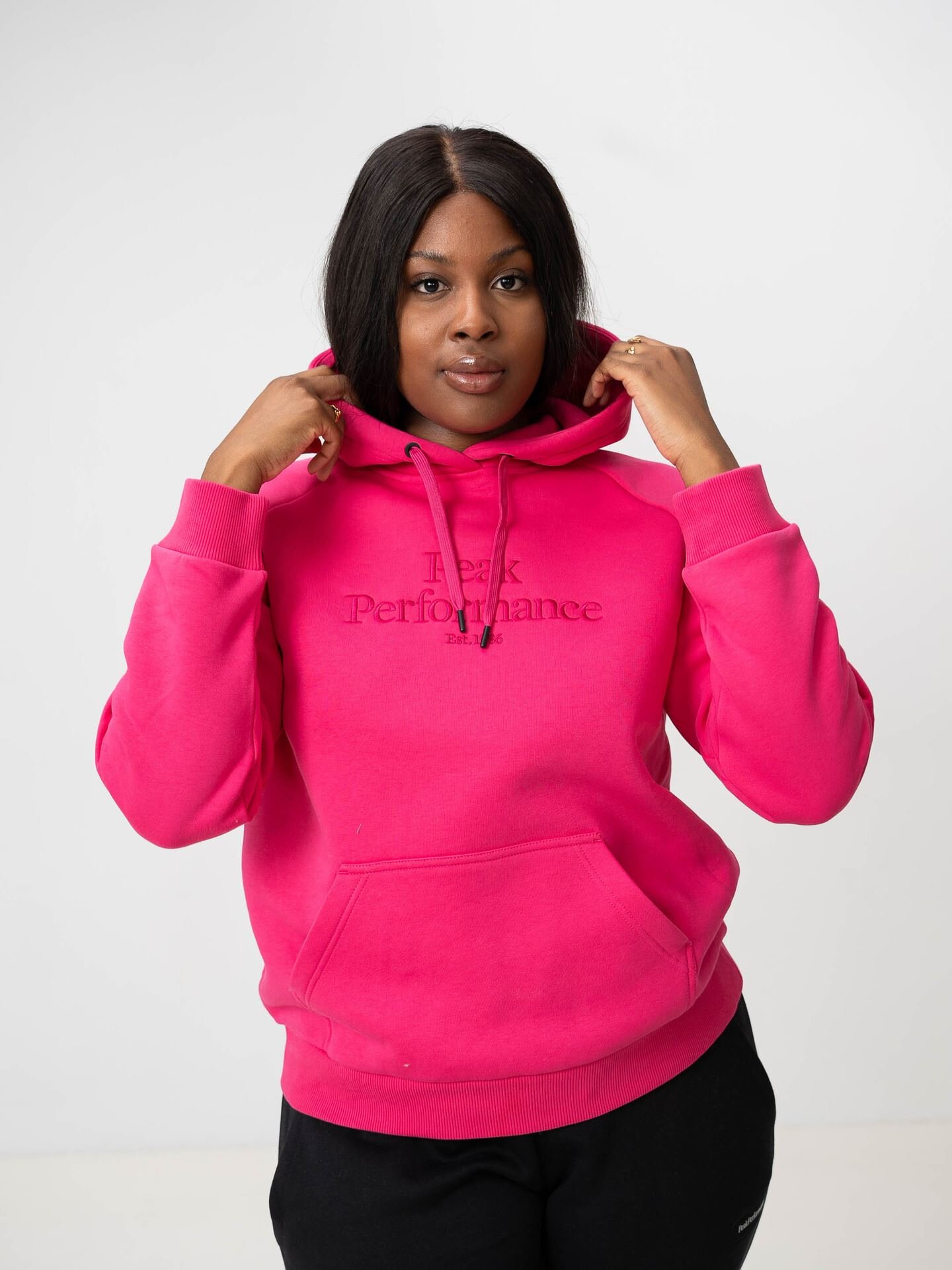 Peak performance hoodie rosa store