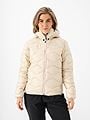 Peak Performance Helium Down Hood Jacket Women Sand Fog