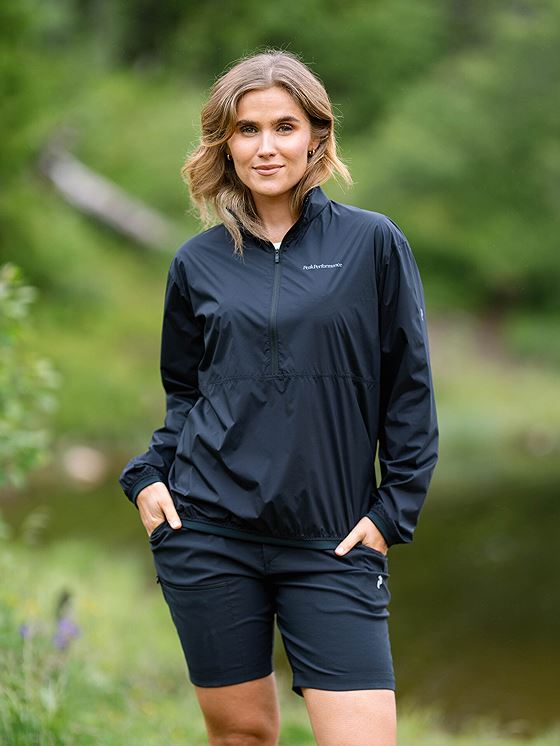 Peak Performance Wind Crew Black